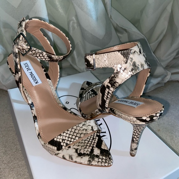 Gold Snake Heels - Picture 2 of 3